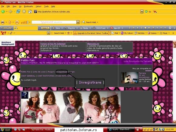 dai click pe cum sa ma pe un forum?